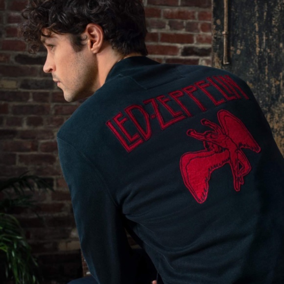 Led Zeppelin X John Varvatos Capsule Track Jacket XL